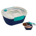 Punch Oval Food Container